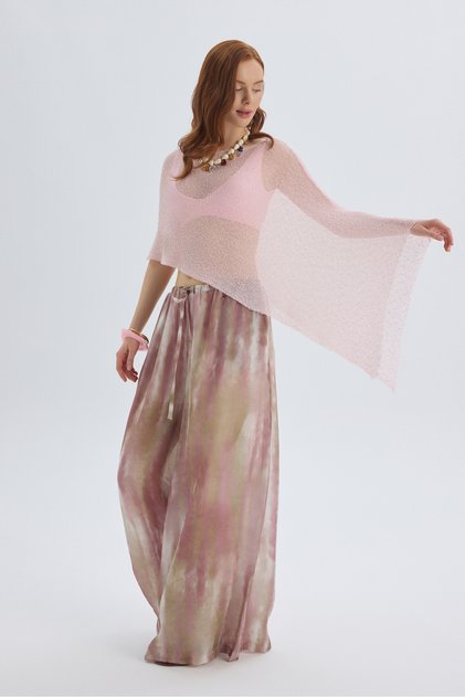 Soretta Slim Fit Pink Pants