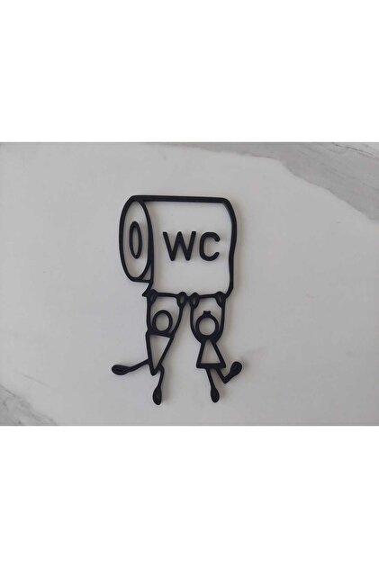 WC Kapı Tabelası- Wc Kapı Süsü