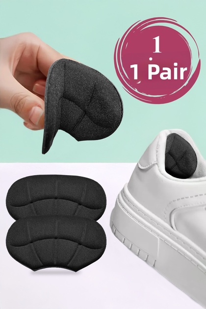 Shoe Heel Striking Prevention, Narrowing Pad Shoe Inner Protective Apparatus Heel Sponge Black