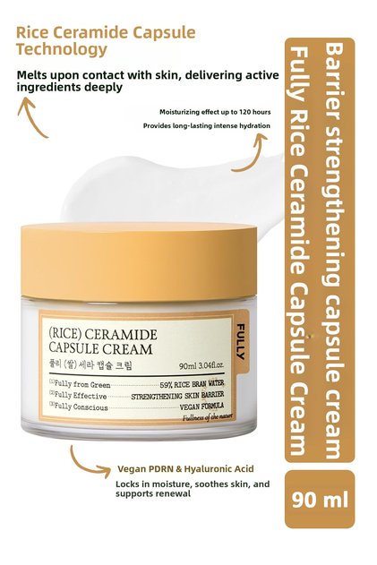 Rice Ceramide Capsule Cream - Rice Ceramide Barrier Strengthening Capsule Cream 90ml
