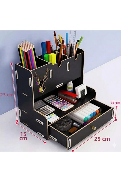 Net Lazer Desktop Pen Holder Organizer Boxed and Assembled Product