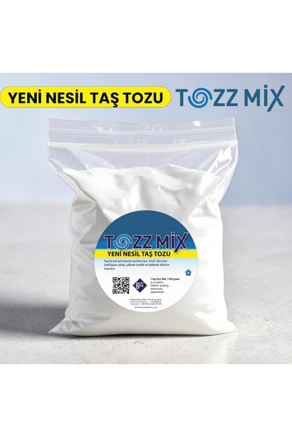 Tozz Mix Süper Beyaz Taş Tozu 5 Kg