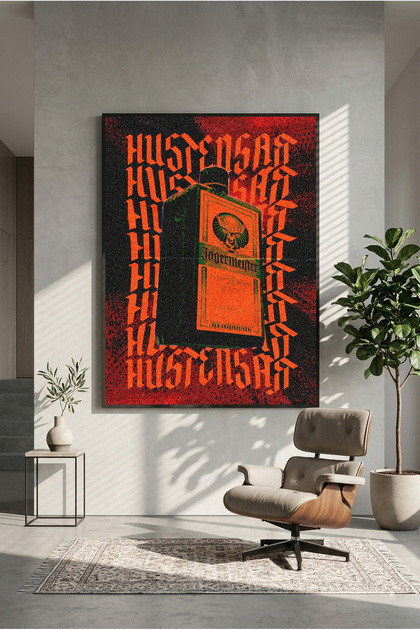 postercraft Jagermeister Ahşap Tablo Poster (Çerçevesiz) - Fiyatı