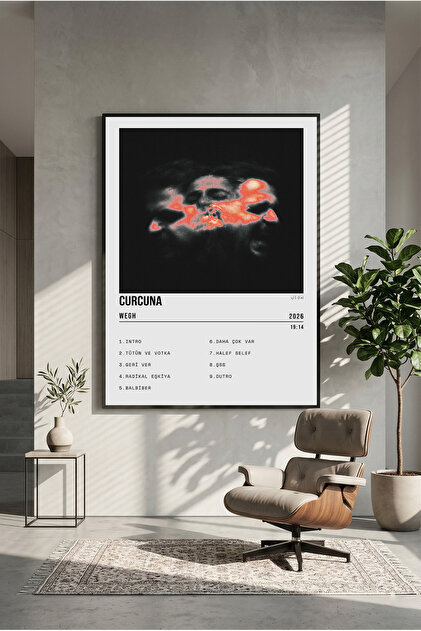 postercraft Poizi Barış Albüm Tasarım Ahşap Tablo Poster