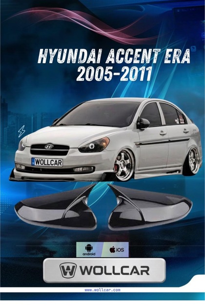 Hyundaı Accent Era Uyumlu Batman Yarasa Ayna Kapağı 2005-2011