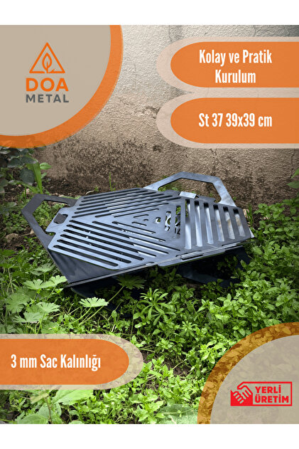 Doa Metal Doa Campfire - METAL Sökülebilir Çantalı Taşınabilir