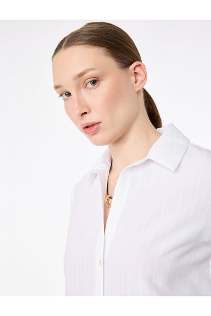 Viscose Blended Regular Fit Long Sleeve Spread Collar Shirt