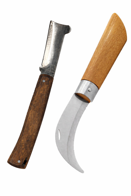 Bağ Aşı Bıçağı Eğri Uçlu Aşı Bıçağı 2'li Set 22 cm