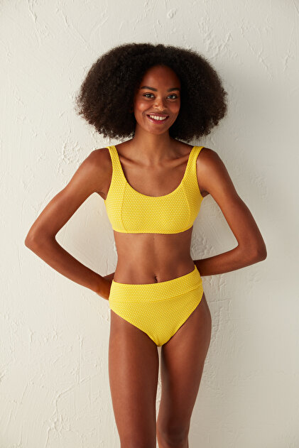 Penti Sarı Mimosa Vintage Yüksek Bel Bikini Altı - Fiyatı, Yorumları