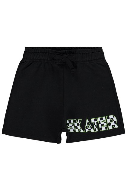 Dama Striped Shorts for 2-5 Years - Black