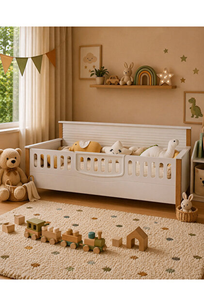 Cozibo Milano Star Montessori Karyola Bebek Montessori 96x196 Cm
