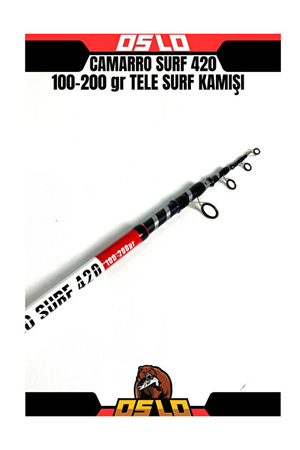 Oslo Surf Max 10000 420cm 100-200gr Camarro Surf Profesyonel Sazan