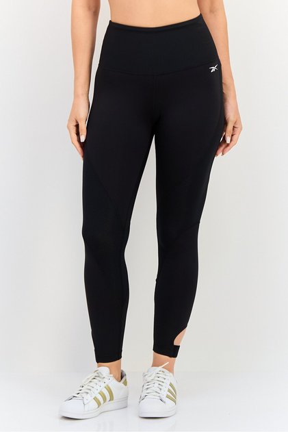 Women Tight Fit Training Leggings, Black