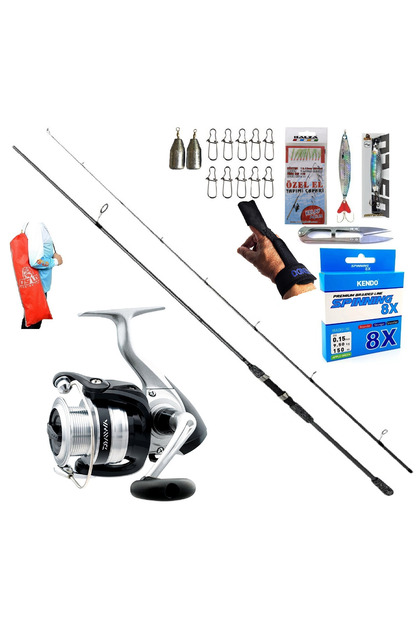 Okuma Wave Up 270cm 10-40gr Daiwa Strikeforce 4000 Spin Olta Takımı Seti
