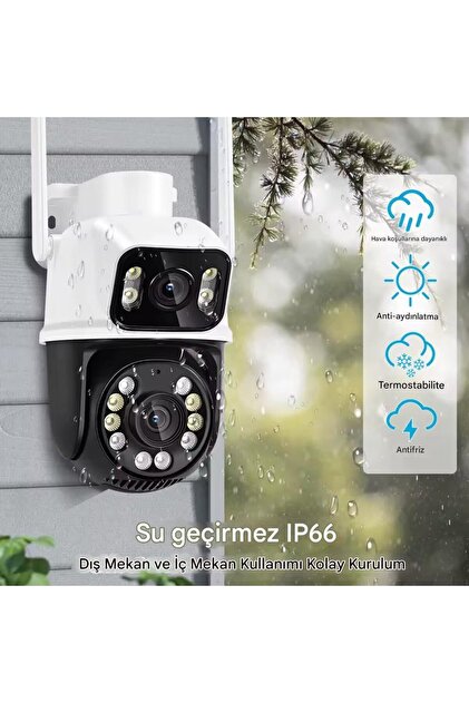 SONREİR OkamPro 3011 4MP IP Akıllı Wİ-Fİ Güvenlik Kamerası 128GB