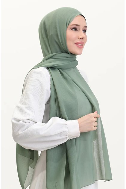 شال صيفي 70256-11 أخضر كاكي فاتح