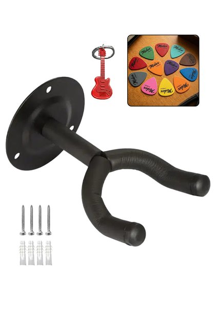 Gds-333 Gitar Duvar Askı Standı Aparatı + Dübel ve Vida
