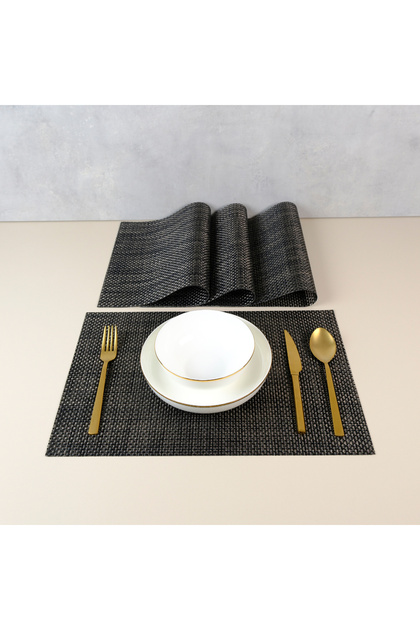 Orion Coal 4 Piece American Service Set 30X45 cm