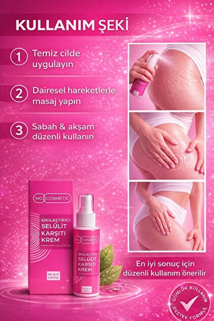 NG Kozmetik Selülit ve Çatlak Karşıtı Bakım Kremi - Coenzyme Q10
