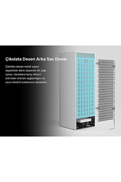 Tecna TDE 6210 6 Çekmeceli 210 Lt Derin Dondurucu - 7 Yıl Motor