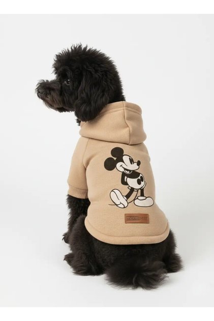 Hooded Sweatshirt Dog And Cat Outfit Powder Mickey Mouse