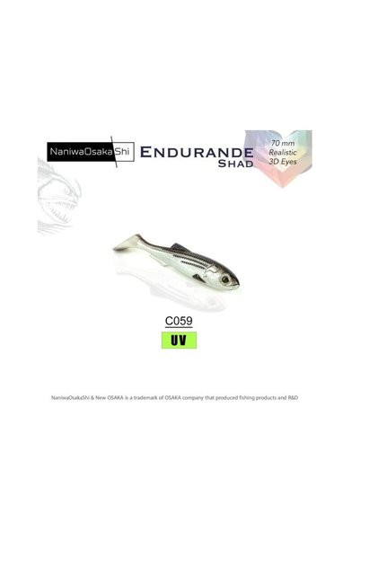 NANIWAOSAKASHI ENDURANDE SHAD 70MM C059