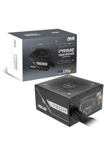 Sursă de alimentare PC modulară, 750W 80+ Bronze Prime, 13,5 cm