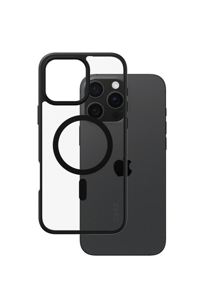 CARE by PanzerGlass iPhone 16 Pro Max Flagship Urban Combat & MagSafe - Husă cu ramă neagră