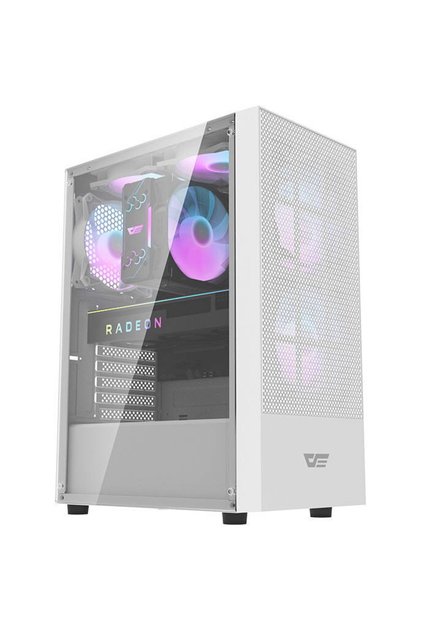 Carcasa PC Darkflash A290 + 3 Ventilatoare Alb