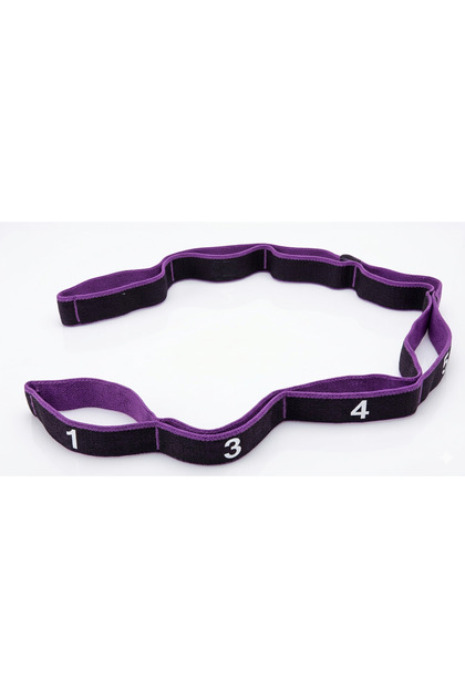 Nk Fitness 1 Piece Knitted Elastic Resistance Band-Gradual Pilates Stretching Band-Non-Slip Knitted Fabric