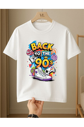 GALASHOP 90 lar Grafik Kadın T-shirt Mod95 - Fiyatı, Yorumları