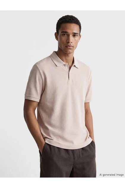 Polo Collar Men's T-Shirt (S6)