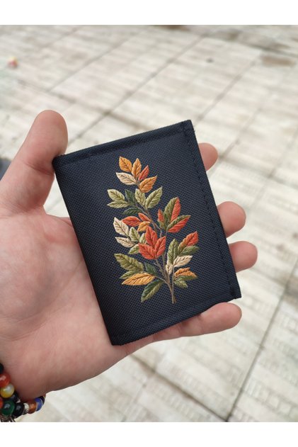 Sports Wallet, Unisex Wallet with Velcro, Zipper, Keychain, Coin Compartment, Fabric Wallet