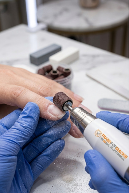 Transformacion 100 adet 6.4mm Tırnak Zımparası Manikür Pedikür