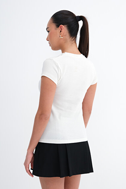Addax Zımba Baskılı T-shirt P9009 - Fiyatı, Yorumları