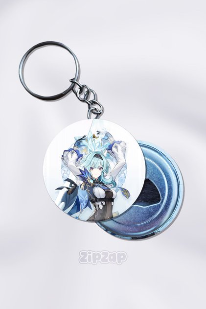 Eula Genshin Impact Bag Ornament Keychain Charm (1 Pc)