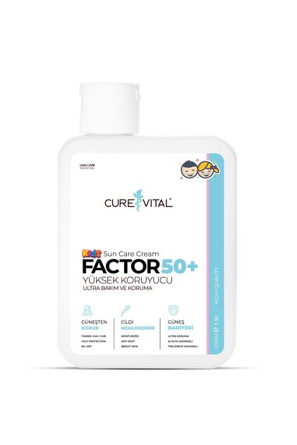 Children's Sunscreen 50 Spf High Protection 100 ml