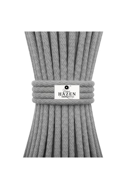 Cord Rope Cotton 6-7 mm 20-25 Meters Half kg Rope - Gray