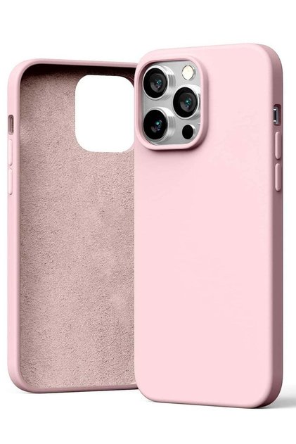 Liquid Silicone Case Compatible with iPhone 14 Pro Max (6.7 inch), Silky-Soft Touch Full Body Protec