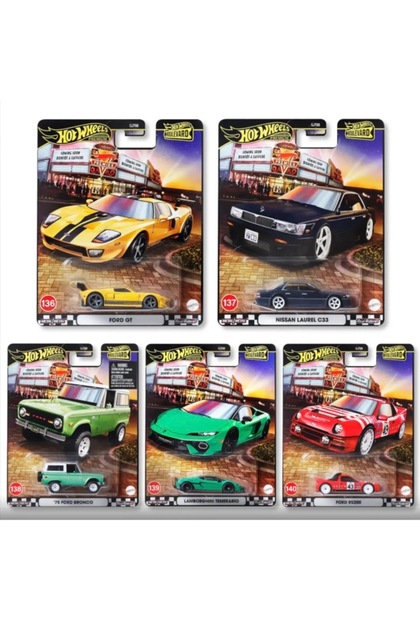 HOT WHEELS Premium 1/64 Boulevard 2025 5li - Fiyatı, Yorumları