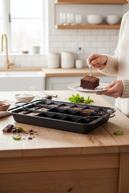 18-Compartment Brownie Mold
