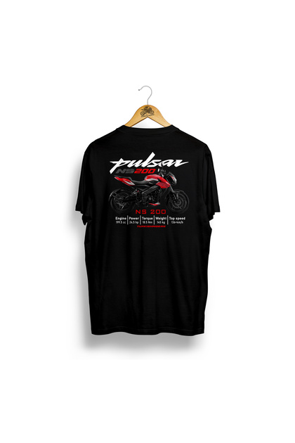 Turkish Riders NS 200 Red / %100 Pamuklu 24/1 Kumaş Tshirt