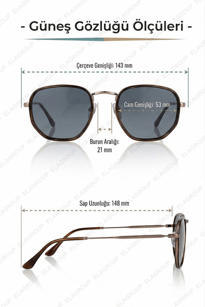 Daniel Klein Polarize - UV400 Korumalı Gold Siyah Renk Orijinal
