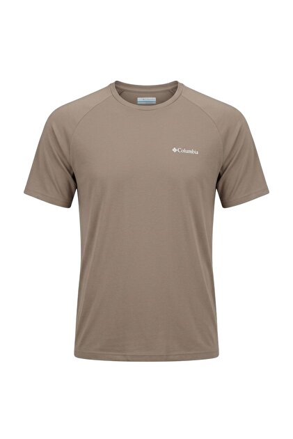 Columbia Erkek Kahverengi Cs0303 Csc M Comfort Ss Tee Tshirt