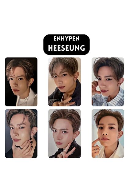 Kpop Dünyasi ENHYPEN '' Heeseung '' Photocards Set - Fiyatı, Yorumları