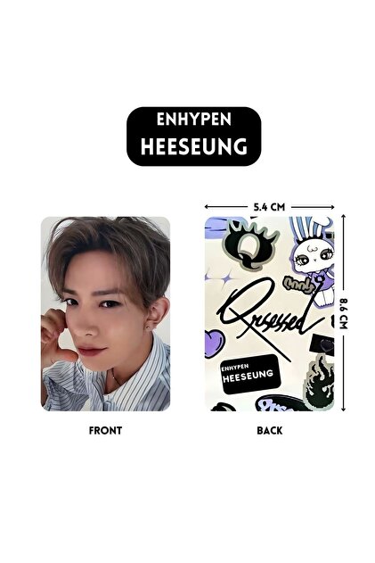 Kpop Dünyasi ENHYPEN '' Heeseung '' Photocards Set - Fiyatı, Yorumları
