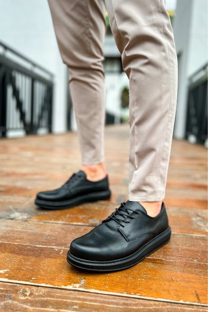 Classic Shoes Black Sole Tt003