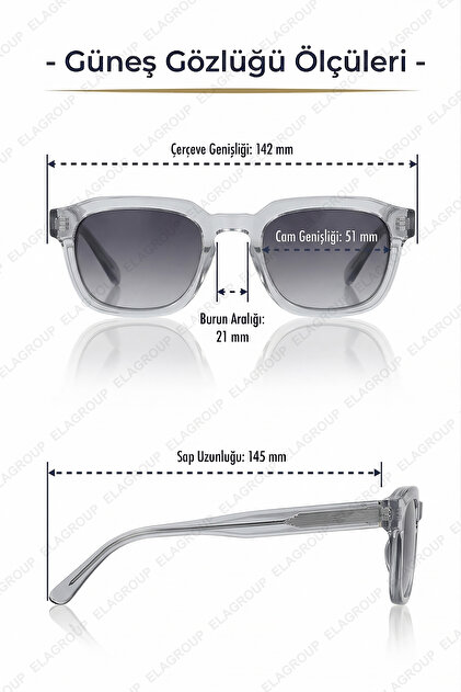 Daniel Klein Handmade Acetate - Polarize - UV400 Korumalı Şeffaf
