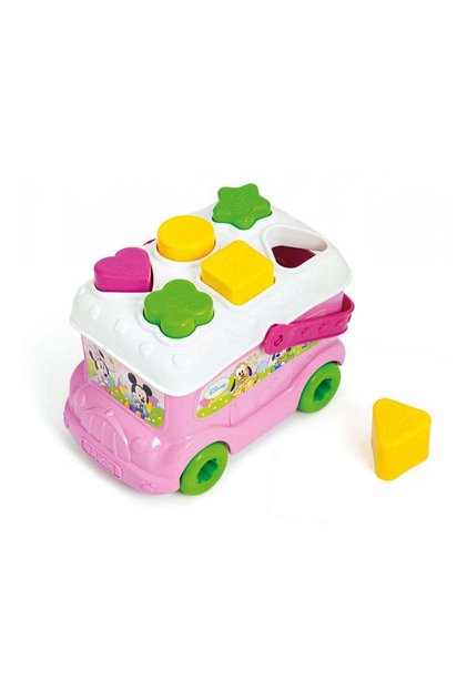 Disney Baby autobuz de sortat forme Minnie cu 9 cuburi colorate
