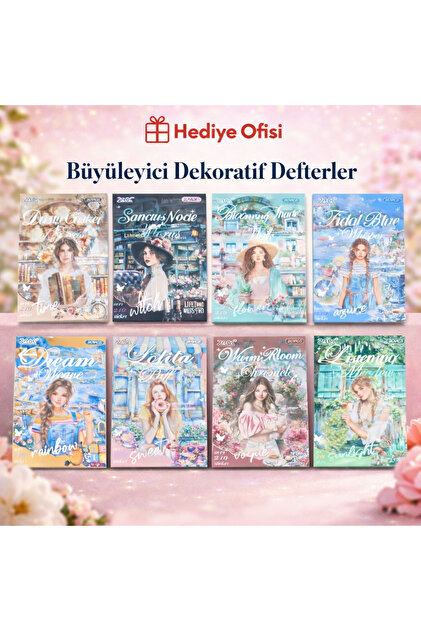 20 Sayfa Plastik Retro Sticker Defteri – Vintage Estetik Etiket Kitabı, Scrapbook & Bullet Journal